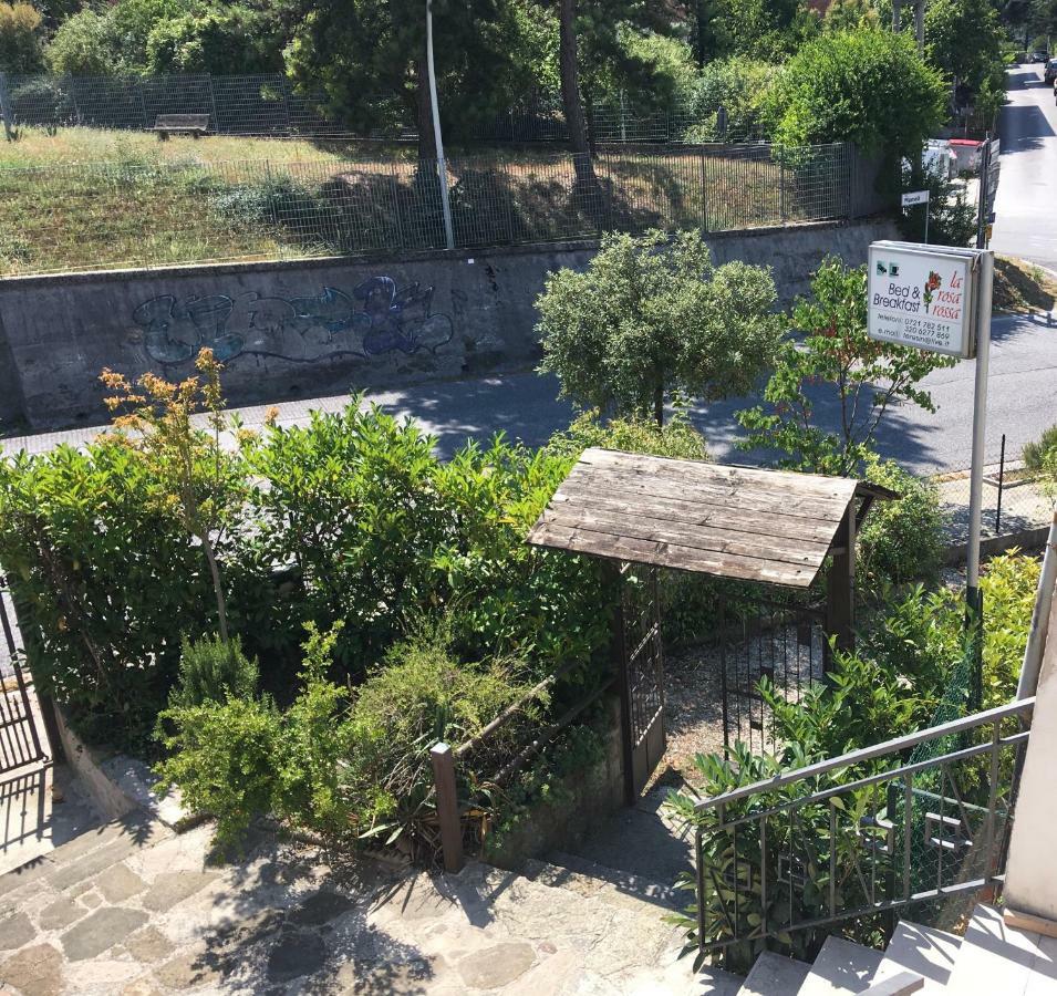 Bed & Breakfast La Rosa Rossa Cagli Exteriör bild